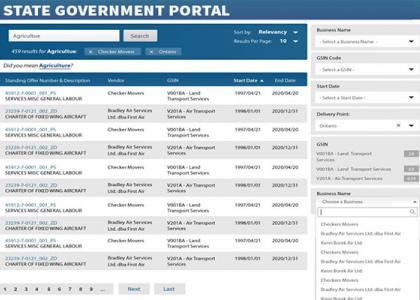 Government Website Design